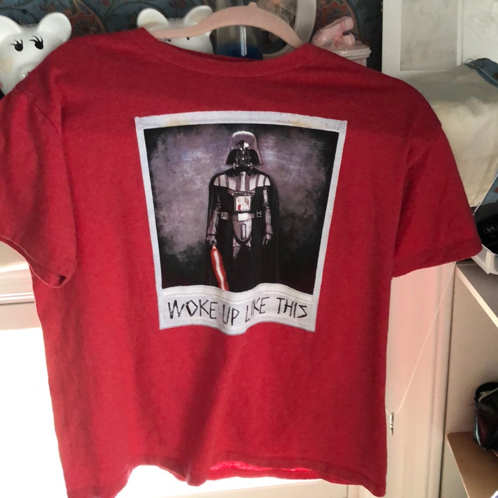 ✨✨”Woke up like this” Star Wars tee✨